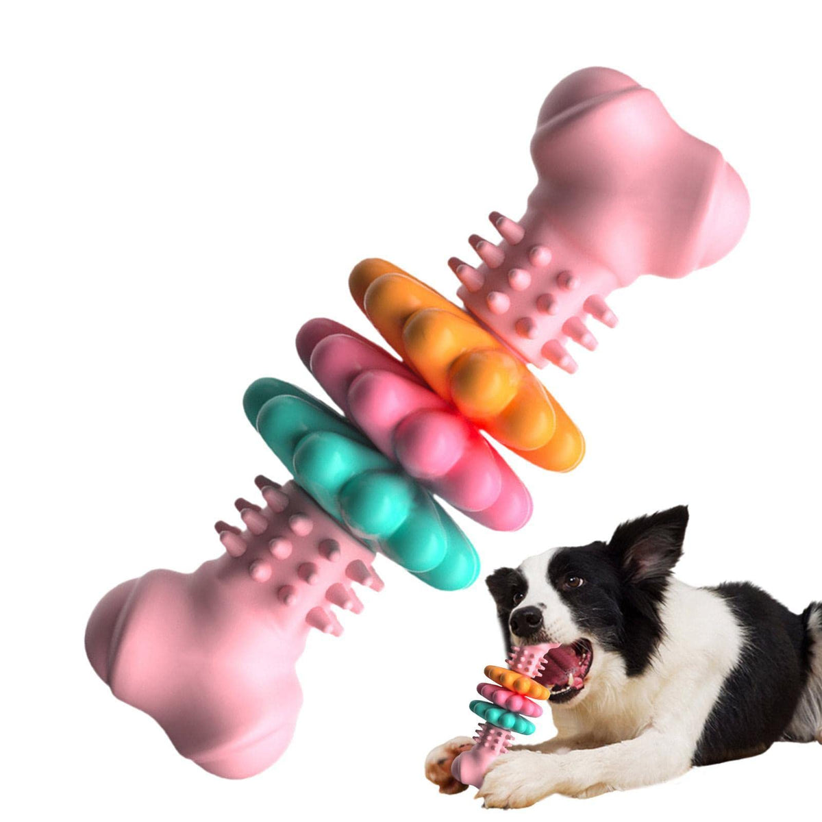 Indestructible TPR Bone Chew Toy