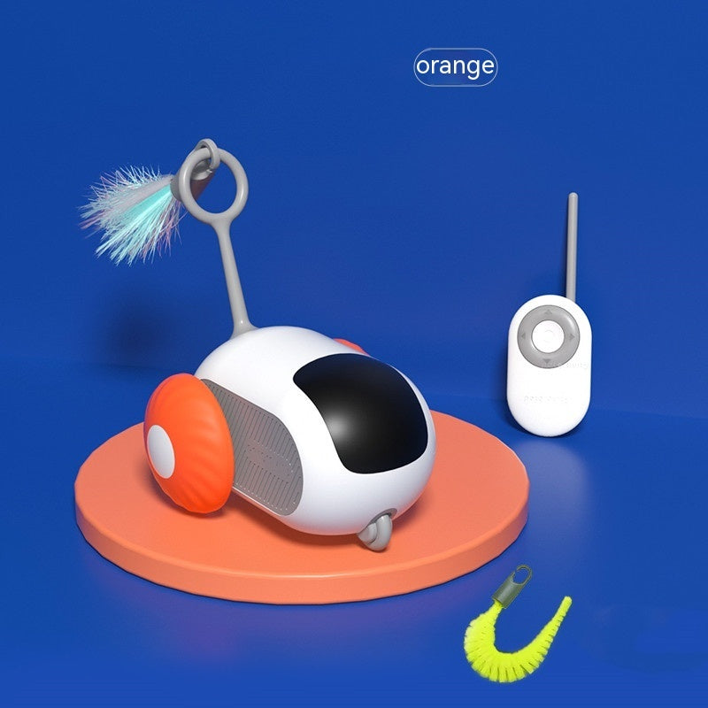 USB Remote Control Self-Moving Interactive Cat Car Toy