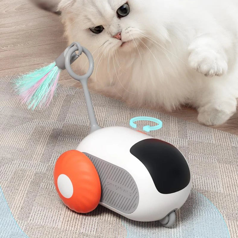USB Remote Control Self-Moving Interactive Cat Car Toy