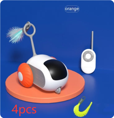 USB Remote Control Self-Moving Interactive Cat Car Toy