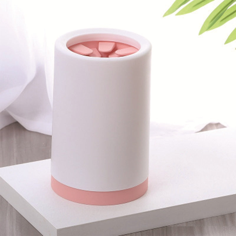 Portable Soft Silicone Pet Paw Cleaner Comb