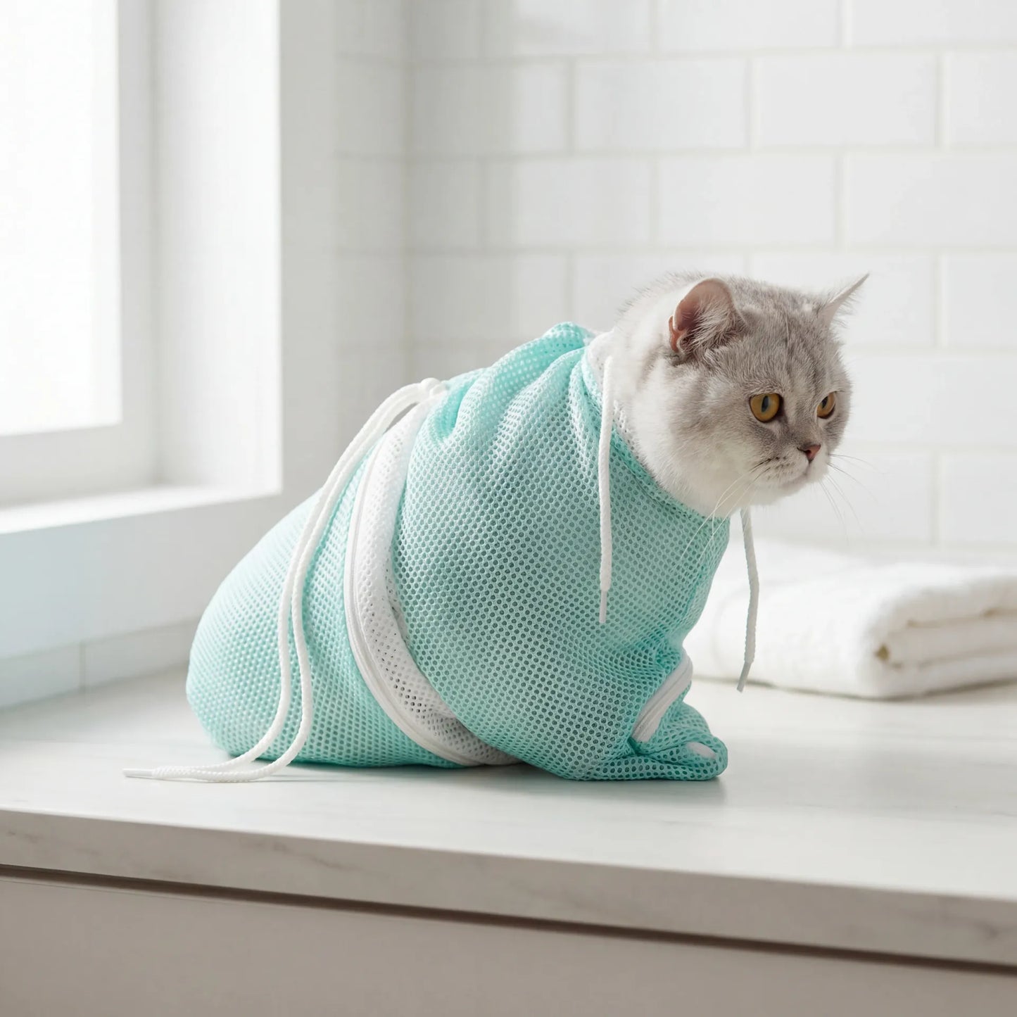 Miracle Baby Sponge Cat Grooming Bag