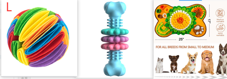 Indestructible TPR Bone Chew Toy