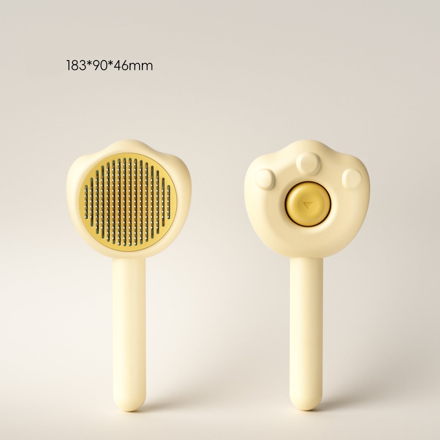 Pet Self-Cleaning Needle Cute Handle Comb