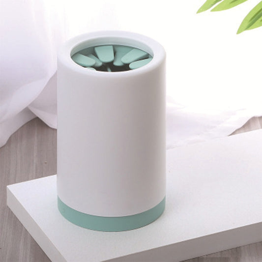Portable Soft Silicone Pet Paw Cleaner Comb