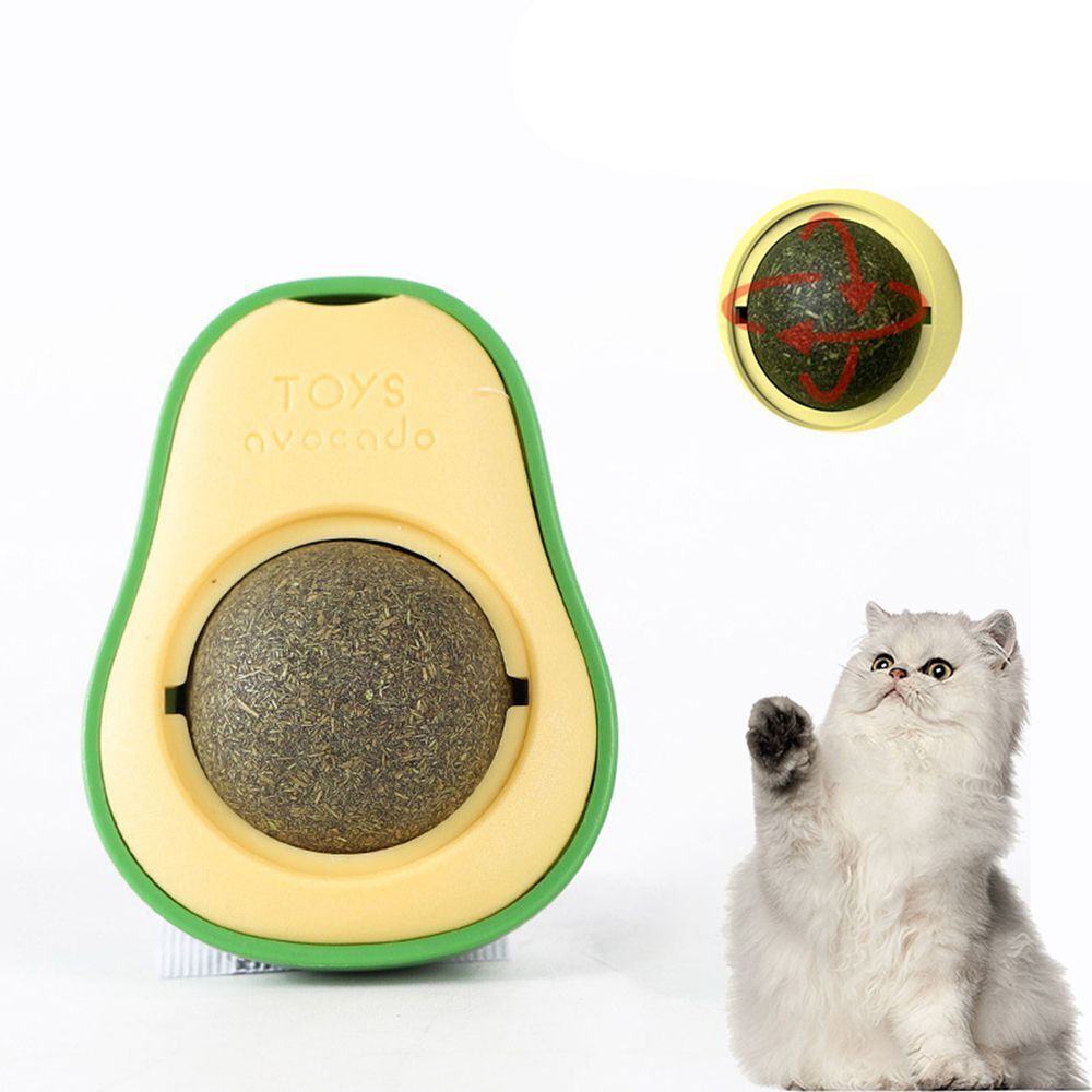 Cute Avocado Catnip Cat Toy