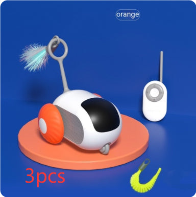 USB Remote Control Self-Moving Interactive Cat Car Toy