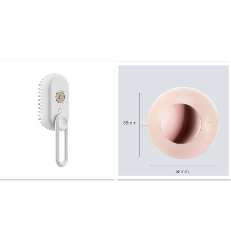 3-in-1  Electric Pet Steam Brush