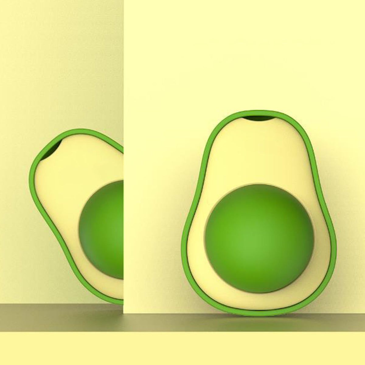 Cute Avocado Catnip Cat Toy