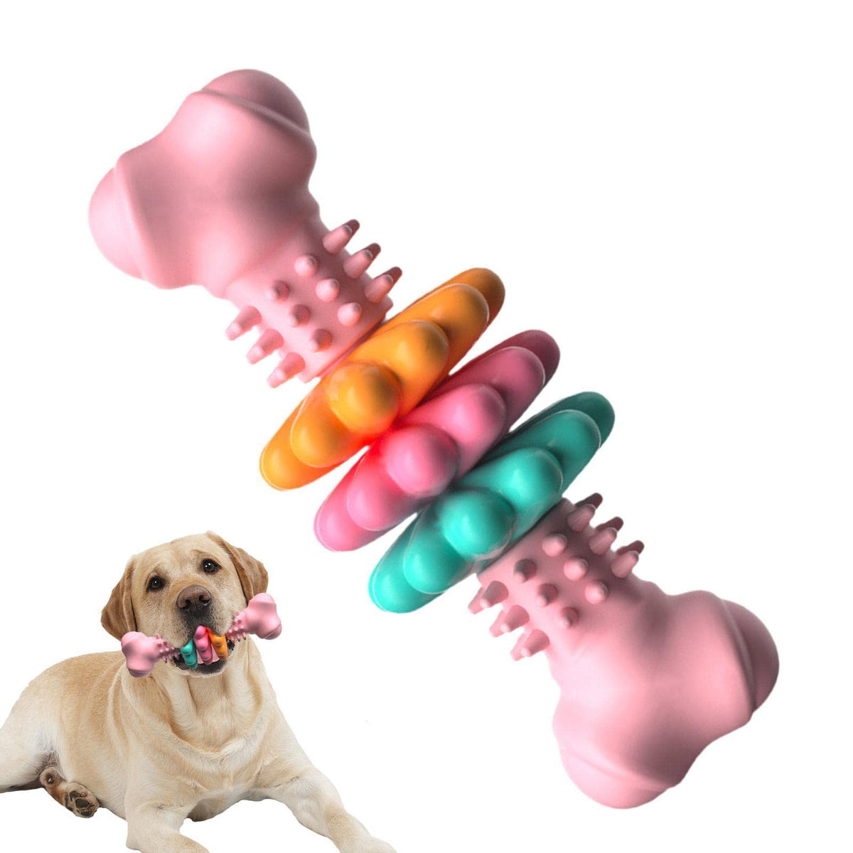 Indestructible TPR Bone Chew Toy
