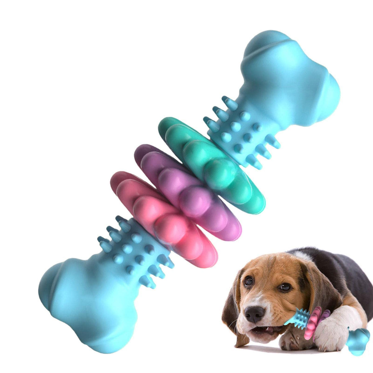 Indestructible TPR Bone Chew Toy