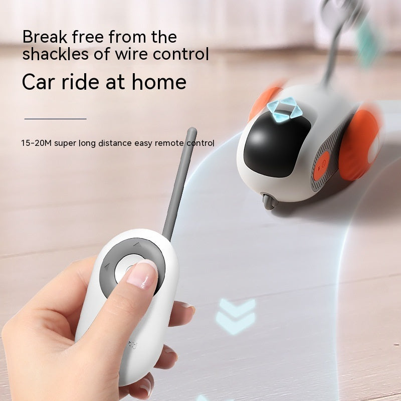 USB Remote Control Self-Moving Interactive Cat Car Toy