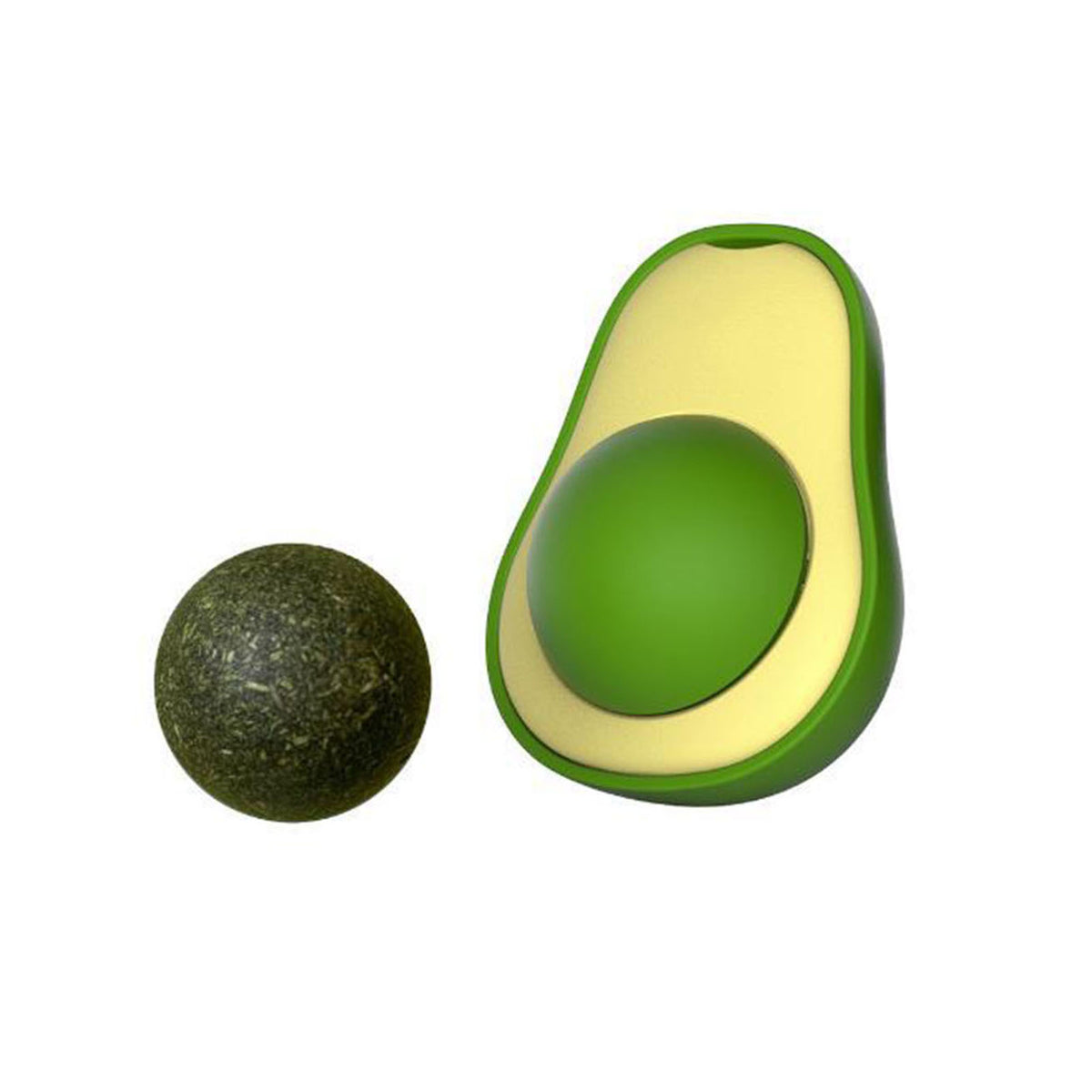 Cute Avocado Catnip Cat Toy