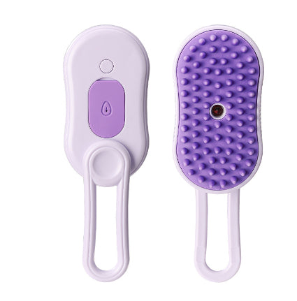 3-in-1  Electric Pet Steam Brush