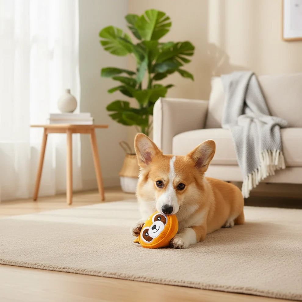 Pet Vocal Plush Teething Pet Toy